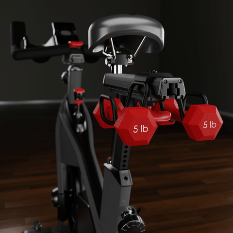 Bike Dumbell Holder