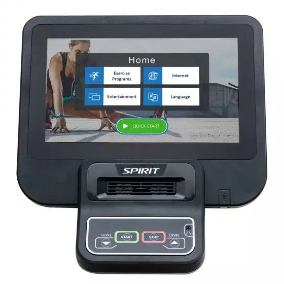 Spirit CU800 ENT-SM Upright Bike - Commercial