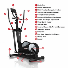 Keiser M5i Strider Full Body Commercial Elliptical