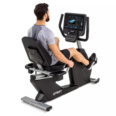 Spirit CR800-ENT Recumbent Bike - Commercial